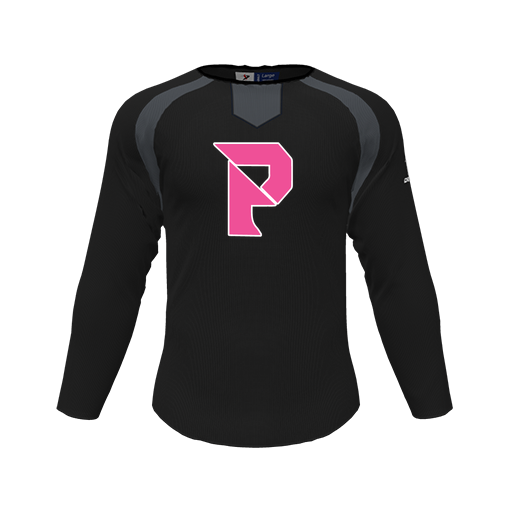 [CUS-DFW-PULL-FLC-CNK-LSL-BLK-YS-LOGO2] Pullover (Youth S, Black, Logo 2)