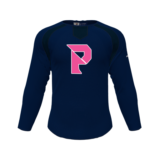 [CUS-DFW-PULL-FLC-CNK-LSL-NVY-YS-LOGO2] Pullover (Youth S, Navy, Logo 2)