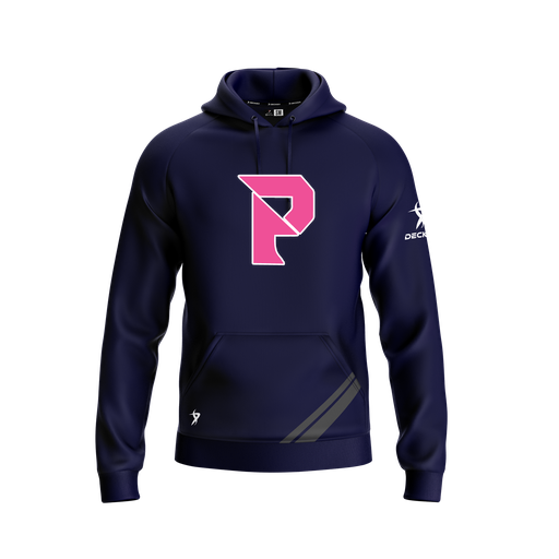 [FOLHSMNV-YXS-LOGO2] Decker Summit Hoodie (Youth XS, Navy, Logo 2)