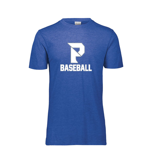 [FTSCUBNV-AS-LOGO3] Decker Men's Tri-Blend T-Shirt - Short Sleeve (Adult S, Navy, Logo 3)