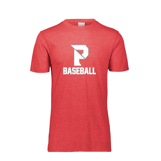 [FTSCUBRD-AS-LOGO3] Decker Men's Tri-Blend T-Shirt - Short Sleeve (Adult S, Red, Logo 3)