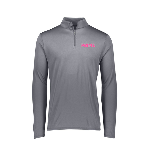 [FTLQFLGY-FAXS-LOGO1] Decker Women's Flex-Lite 1/4 Zip Shirt (Female Adult XS, Gray, Logo 1)