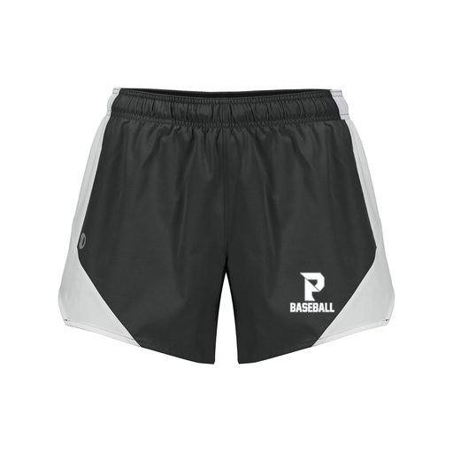 [229489.420.S-LOGO3] Girls Olympus Shorts (Female Youth S, Black, Logo 3)
