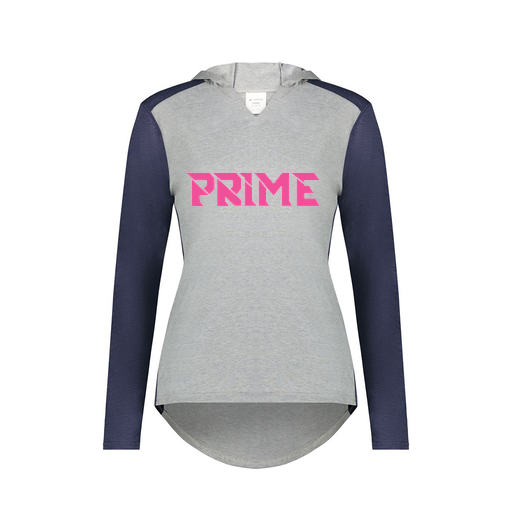 [6902.29V.XS-LOGO1] Ladies Vintage Hoodie (Female Adult XS, Navy, Logo 1)