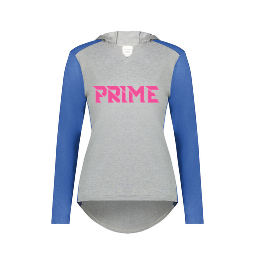 [6902.28V.XS-LOGO1] Ladies Vintage Hoodie (Female Adult XS, Royal, Logo 1)