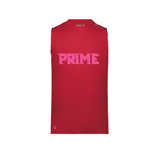 [222593.083.S-LOGO1] Men's CoolDry TankTop (Adult S, Red, Logo 1)