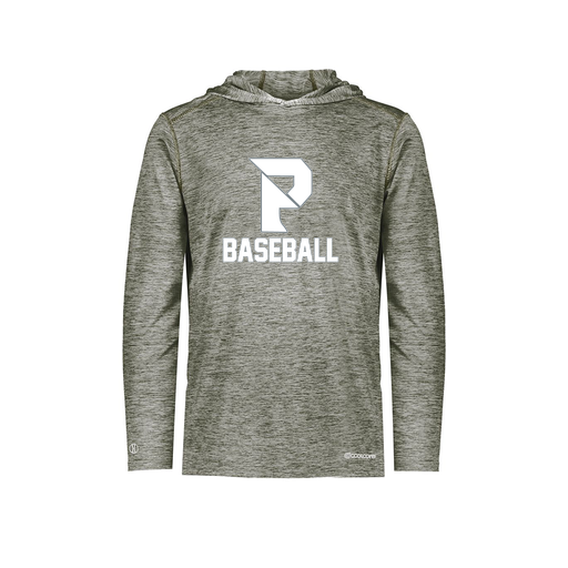 [FOLHCGGY-AS-LOGO3] Decker Men's Charge Hoodie (Adult S, Gray, Logo 3)