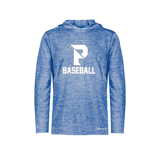 [FOLHCGRY-YS-LOGO3] Decker Youth Charge Hoodie (Youth S, Royal, Logo 3)