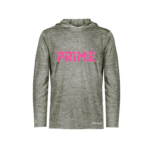 [FOLHCGGY-YS-LOGO1] Decker Youth Charge Hoodie (Youth S, Gray, Logo 1)