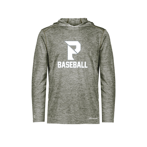 [FOLHCGGY-YS-LOGO3] Decker Youth Charge Hoodie (Youth S, Gray, Logo 3)