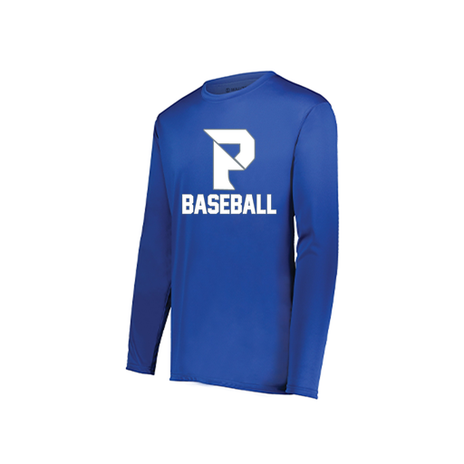 [222822.060.XS-LOGO3] Men's LS Smooth Sport Shirt (Adult XS, Royal, Logo 3)